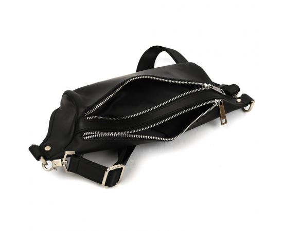 Купить Напоясная сумка бананка в размере L TARWA RA-3106-3lx черная 3 отделения, фото , изображение 2, характеристики, отзывы