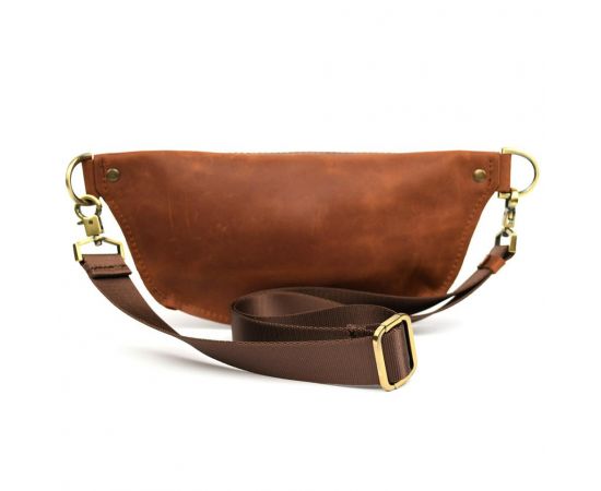 Купить Напоясная сумка бананка в размере S TARWA RB-3104-2lx коньячная, фото , изображение 2, характеристики, отзывы