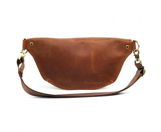 Придбати Напоясная сумка бананка в размере М TARWA RB-3105-2lx коньячная 2 отделения, image , зображення 2, характеристики, відгуки