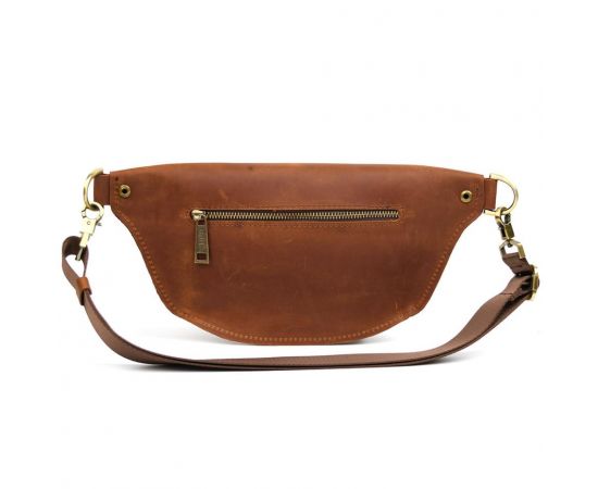 Придбати Напоясная сумка бананка в размере М TARWA RB-3105-3lx коньячная 3 отделения, image , зображення 2, характеристики, відгуки