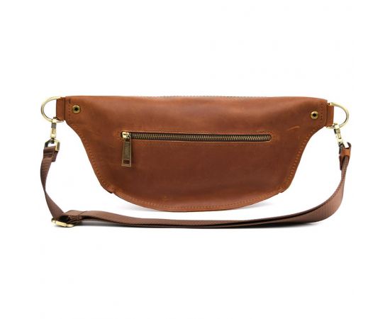 Придбати Напоясная сумка бананка в размере L TARWA RB-3106-3lx коньячная 3 отделения, image , зображення 2, характеристики, відгуки