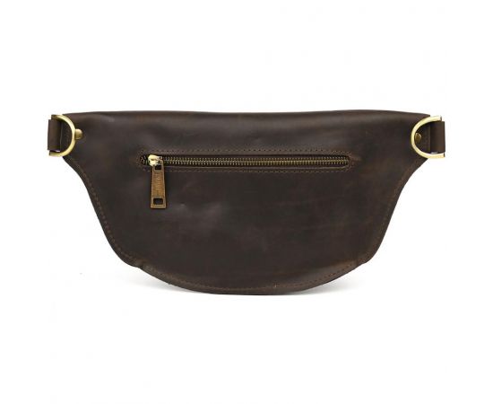 Купить Напоясная сумка бананка в размере М TARWA RC-3105-3lx коричневая 3 отделения, фото , изображение 4, характеристики, отзывы