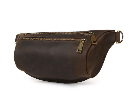 Купить Напоясная сумка бананка в размере L TARWA RC-3106-3lx коричневая 3 отделения, фото , характеристики, отзывы