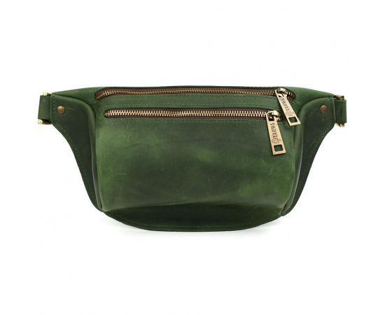 Придбати Напоясная сумка бананка в размере М TARWA RE-3105-3lx зеленая 3 отделения, image , зображення 5, характеристики, відгуки