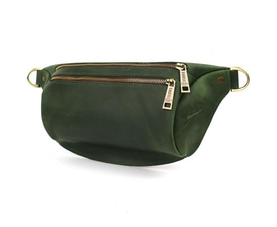 Придбати Напоясная сумка бананка в размере L TARWA RE-3106-3lx зеленая 3 отделения, image , характеристики, відгуки