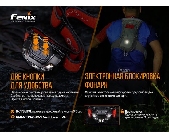 Купить Фонарь налобний Fenix HL18R-T, фото , изображение 12, характеристики, отзывы