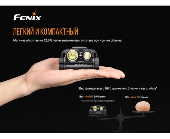 Придбати Ліхтар налобний Fenix HM65R + Ліхтар універсальний Fenix E-LITE, image , зображення 16, характеристики, відгуки