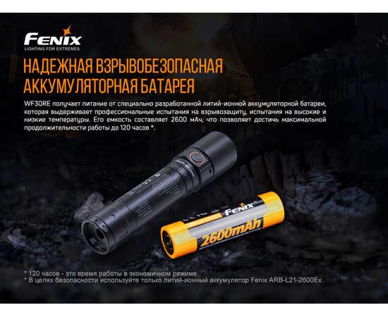 Купить Фонарь ручной Fenix WF30RE, фото , изображение 9, характеристики, отзывы