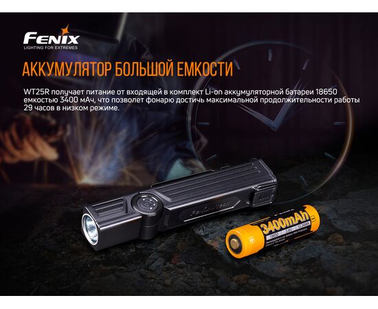 Придбати Ліхтар ручний Fenix WT25R, image , зображення 11, характеристики, відгуки