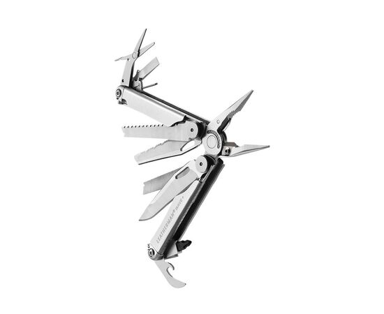 Купить Мультитул Leatherman Wave Plus, синтетичний чохол, 
карт.коробка 832524, фото , характеристики, отзывы