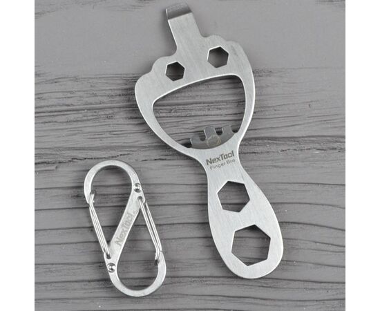 Купить Мини-Мультитул NexTool BOTTLE OPENER Finger Bro KT5009B, фото , изображение 8, характеристики, отзывы