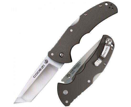 Придбати Ніж складний Cold Steel Code 4 TP, S35VN (58PT), image , характеристики, відгуки