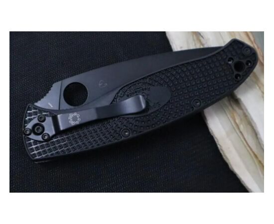 Купить Нож Spyderco Resilience Black Blade FRN, фото , характеристики, отзывы