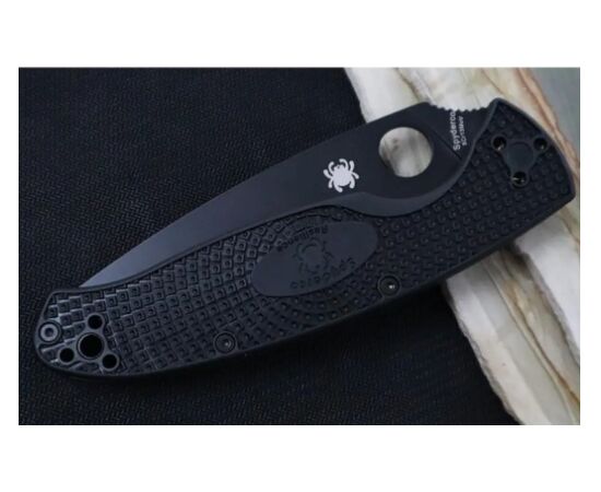 Купить Нож Spyderco Resilience Black Blade FRN, фото , изображение 2, характеристики, отзывы