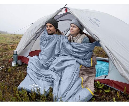 Купить Спальник надлегкий Naturehike Lightweight Summer LW180 NH21MSD09, (15°C), p-p M, світло-зелений, фото , изображение 4, характеристики, отзывы