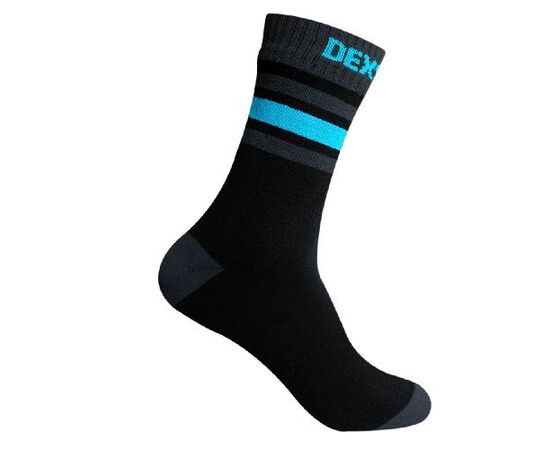 Придбати Dexshell Ultra Dri Sports Socks L Шкарпетки водонепроникні з блакитною смугою, image , характеристики, відгуки