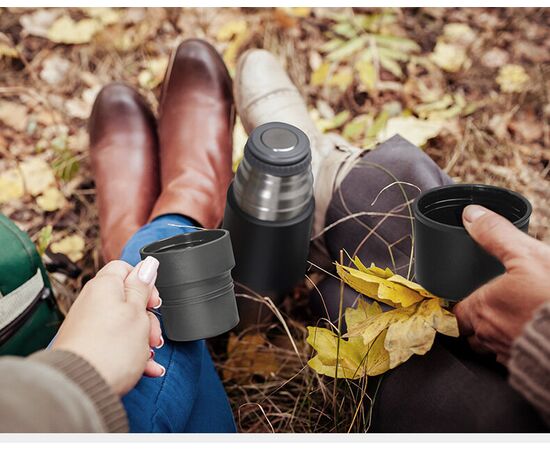 Купить Термос Naturehike NH17S020-B, 304 сталь, 0.6 л, чорний, фото , изображение 4, характеристики, отзывы