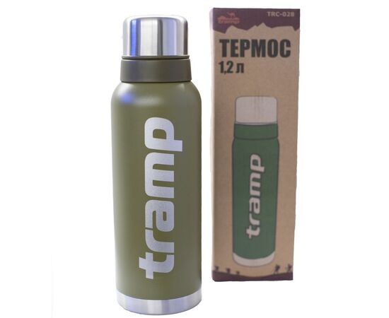 Придбати Термос Tramp 1,2 л TRC-028-olive, image , зображення 3, характеристики, відгуки