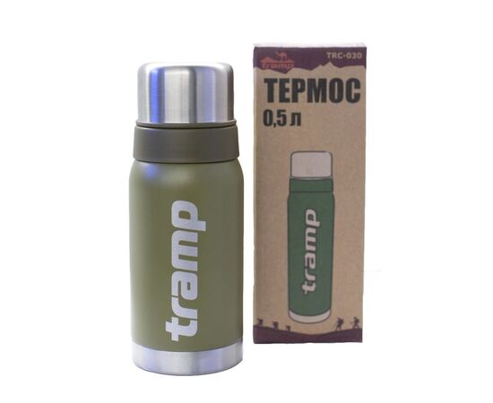 Купить Термос Tramp Зеленый 0.5 л | TRC-030-olive, фото , изображение 3, характеристики, отзывы