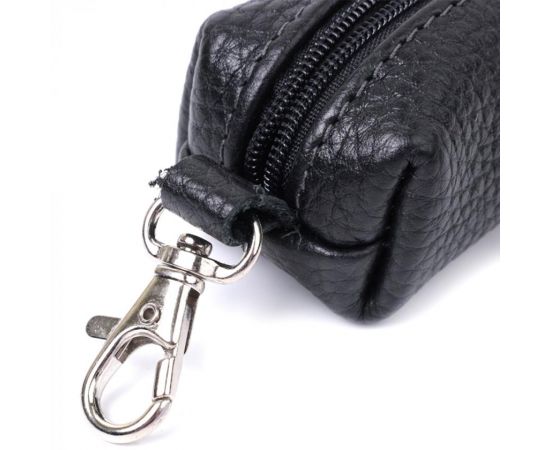 Купить Вместительная ключница унисекс из натуральной кожи Shvigel 16227 Черная, фото , изображение 5, характеристики, отзывы