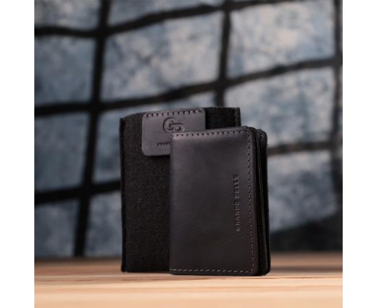 Купить Превосходная обложка на автодокументы в винтажной коже GRANDE PELLE 22872 Черный, фото , изображение 11, характеристики, отзывы