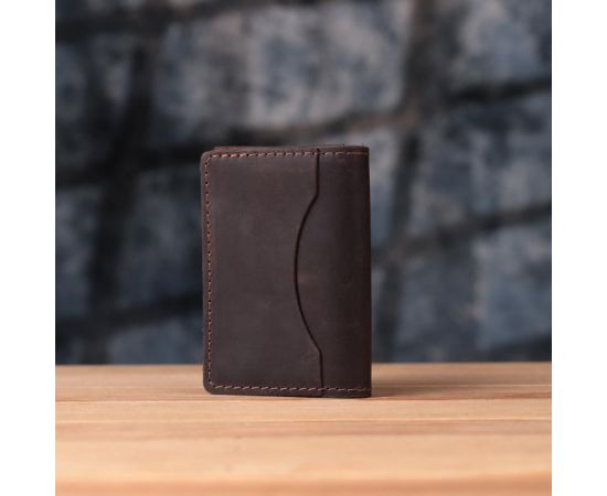 Купить Стильная обложка на автодокументы в винтажной коже GRANDE PELLE 22873 Темно-коричневая, фото , изображение 10, характеристики, отзывы