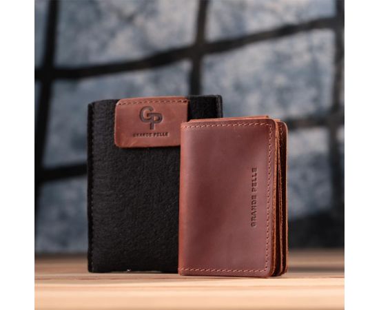 Купить Стильная обложка на автодокументы в винтажной коже GRANDE PELLE 22874 Светло-коричневая, фото , изображение 11, характеристики, отзывы