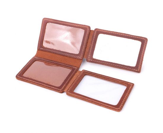 Купить Стильная обложка на автодокументы в винтажной коже GRANDE PELLE 22874 Светло-коричневая, фото , изображение 6, характеристики, отзывы