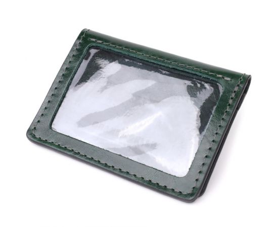 Купить Обложка на документы из натуральной гладкой кожи GRANDE PELLE 22942 Зеленый, фото , изображение 2, характеристики, отзывы