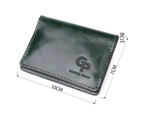 Купить Обложка на документы из натуральной гладкой кожи GRANDE PELLE 22942 Зеленый, фото , изображение 3, характеристики, отзывы