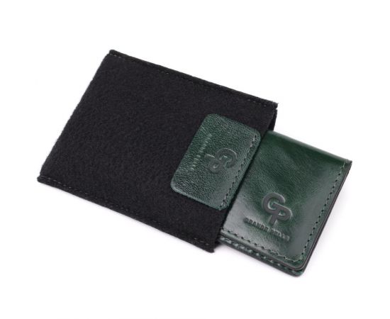 Купить Обложка на документы из натуральной гладкой кожи GRANDE PELLE 22942 Зеленый, фото , изображение 7, характеристики, отзывы