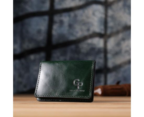 Купить Обложка на документы из натуральной гладкой кожи GRANDE PELLE 22942 Зеленый, фото , изображение 8, характеристики, отзывы