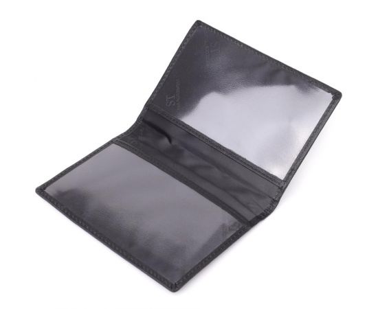 Купить Стильная обложка на паспорт универсального формата из натуральной кожи ST Leather 23078 Черный, фото , изображение 5, характеристики, отзывы