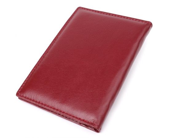 Купить Красивая обложка на паспорт универсального формата из натуральной кожи ST Leather 23079 Бордовый, фото , изображение 2, характеристики, отзывы