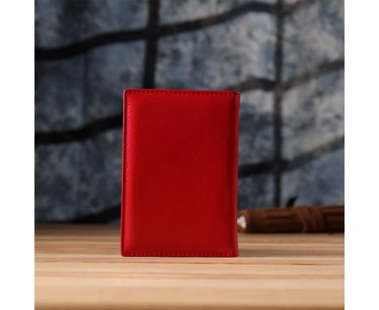 Купить Яркая обложка на паспорт универсального формата из натуральной кожи ST Leather 23080 Красный, фото , изображение 9, характеристики, отзывы