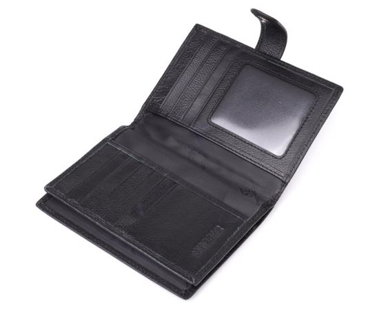 Купить Вместительная обложка на документы унисекс из натуральной кожи ST Leather 23116 Черный, фото , изображение 7, характеристики, отзывы