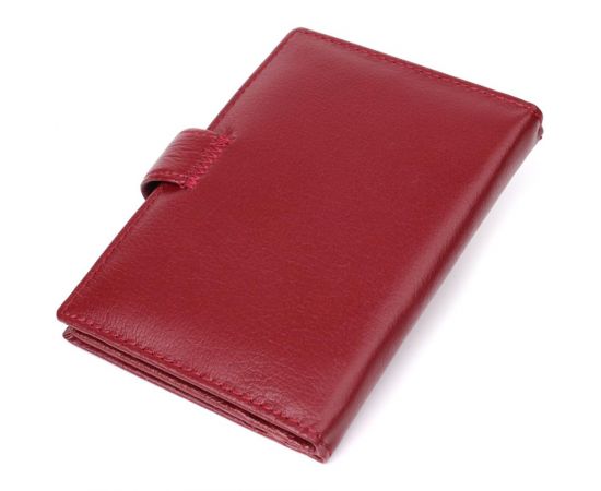 Купить Стильная обложка на документы для женщин из натуральной кожи ST Leather 23117 Бордовый, фото , изображение 2, характеристики, отзывы