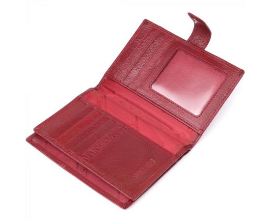 Купить Стильная обложка на документы для женщин из натуральной кожи ST Leather 23117 Бордовый, фото , изображение 7, характеристики, отзывы
