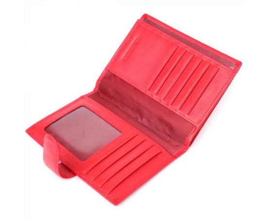 Купить Красивая обложка на документы для женщин из натуральной кожи ST Leather 23118 Красный, фото , изображение 7, характеристики, отзывы