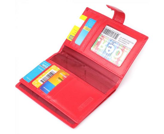 Купить Красивая обложка на документы для женщин из натуральной кожи ST Leather 23118 Красный, фото , изображение 8, характеристики, отзывы