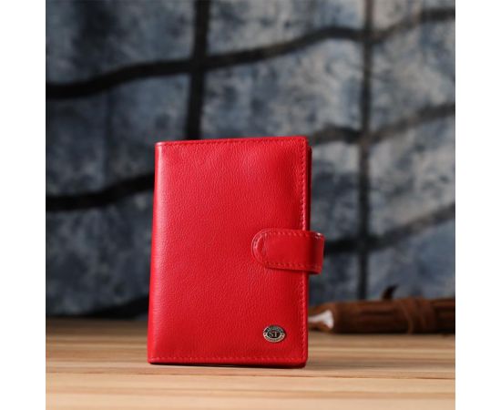 Купить Красивая обложка на документы для женщин из натуральной кожи ST Leather 23118 Красный, фото , изображение 9, характеристики, отзывы