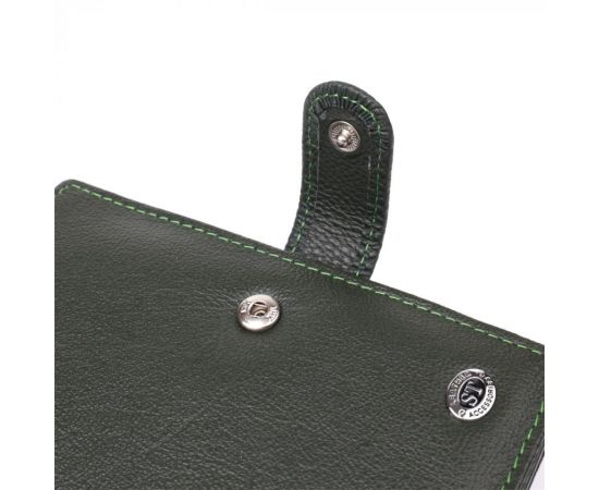 Купить Оригинальная обложка на документы унисекс из натуральной кожи ST Leather 23119 Зеленый, фото , изображение 5, характеристики, отзывы
