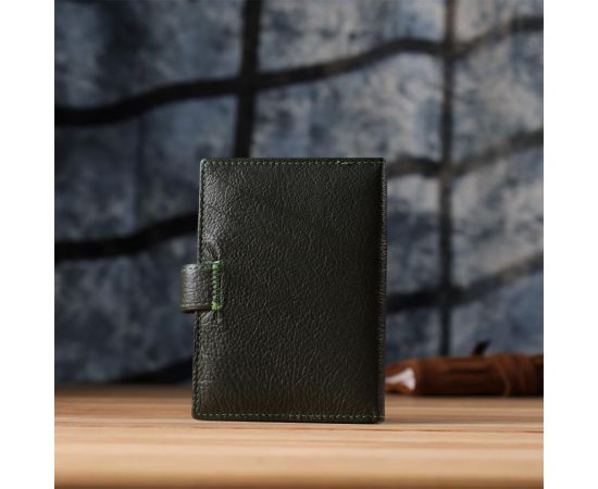 Купить Оригинальная обложка на документы унисекс из натуральной кожи ST Leather 23119 Зеленый, фото , изображение 10, характеристики, отзывы