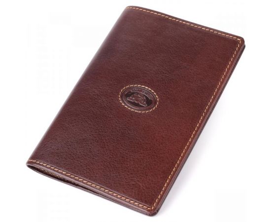 Придбати Универсальная обложка на паспорт из глянцевой натуральной кожи Tony Perotti 20890_1 (1597 moro) Коричневый, image , характеристики, відгуки