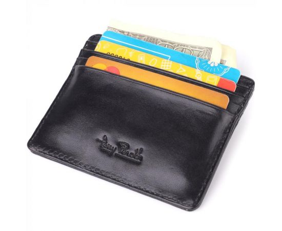 Придбати Стильный картхолдер из глянцевой натуральной кожи Tony Perotti 20894_1 (2236 nero) Черный, image , зображення 5, характеристики, відгуки