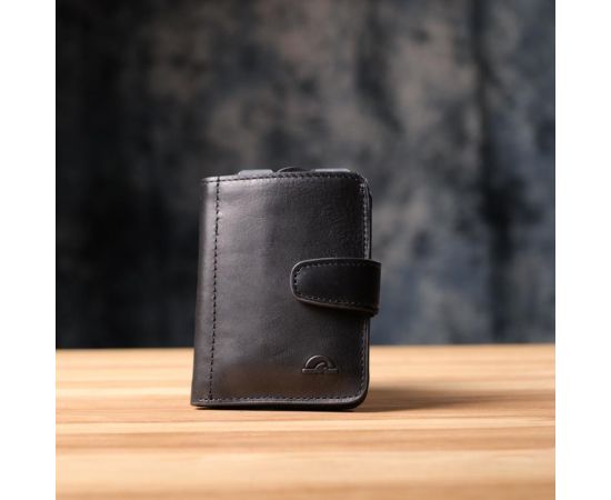 Придбати Вместительный картхолдер из натуральной кожи Tony Perotti 20899_1 (3796 nero) Черный, image , зображення 9, характеристики, відгуки