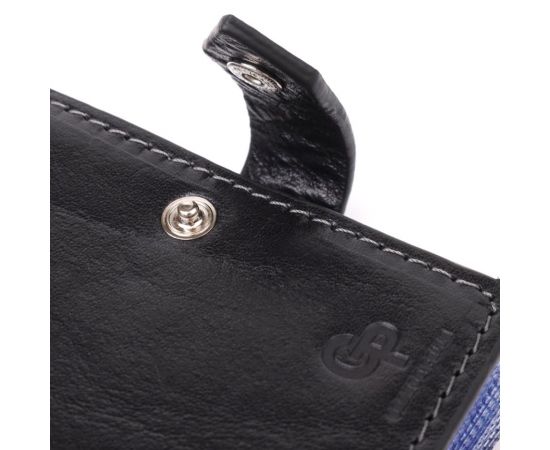 Купить Визитница унисекс из натуральной гладкой кожи GRANDE PELLE 22941 Черная, фото , изображение 5, характеристики, отзывы