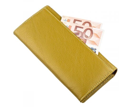 Купить Классический кошелек для женщин на магните ST Leather 18871 Горчичный, фото , изображение 6, характеристики, отзывы