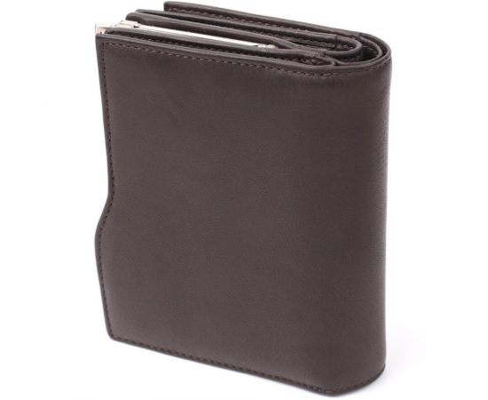 Купить Вместительный женский вертикальный кошелек из натуральной кожи Tony Perotti 20841_1 (2656 moro) Коричневый, фото , изображение 2, характеристики, отзывы