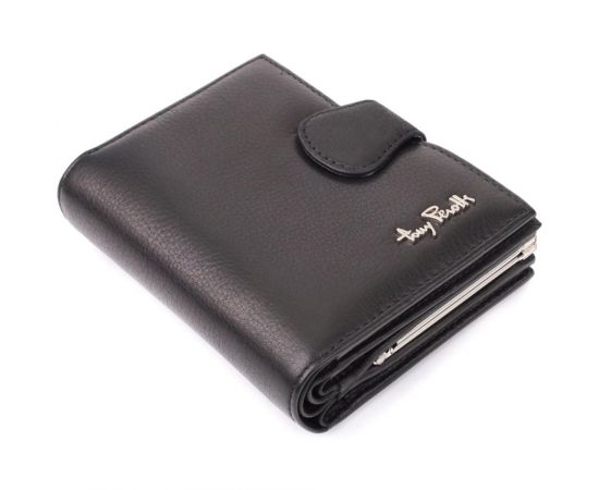 Купить Женский вертикальный кошелек из натуральной кожи Tony Perotti 20842_1 (2656 nero) Черный, фото , изображение 5, характеристики, отзывы